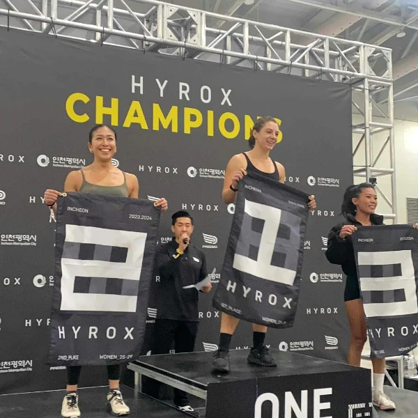 Sarah Hyrox Podium